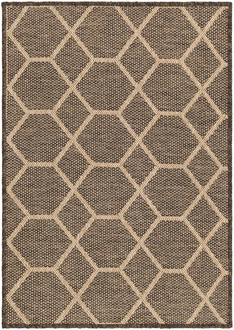 Sahara Sands Collection Area Rug -  Faiyum Rectangle Brown  lifestyle 3
