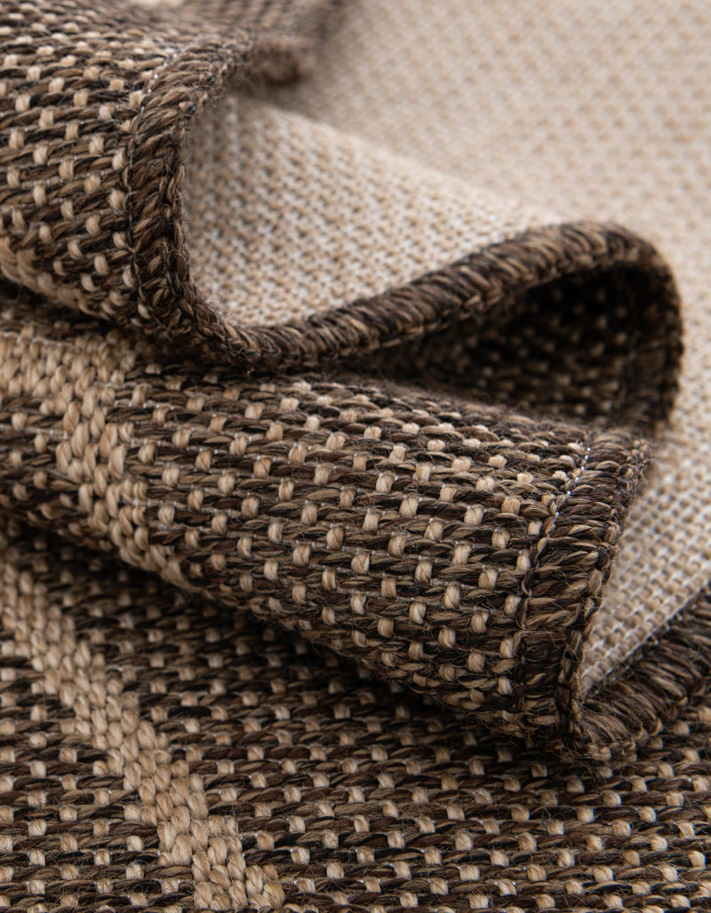 Sahara Sands Collection Area Rug -  Faiyum Rectangle Brown  lifestyle 24