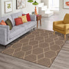 Sahara Sands Collection Area Rug -  Faiyum Rectangle Brown  lifestyle 28