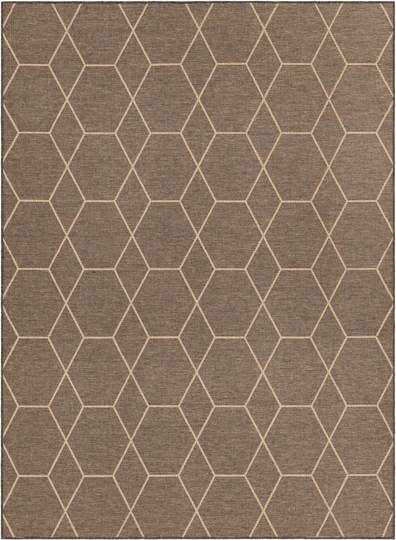 Sahara Sands Collection Area Rug -  Faiyum Rectangle Brown  lifestyle 4