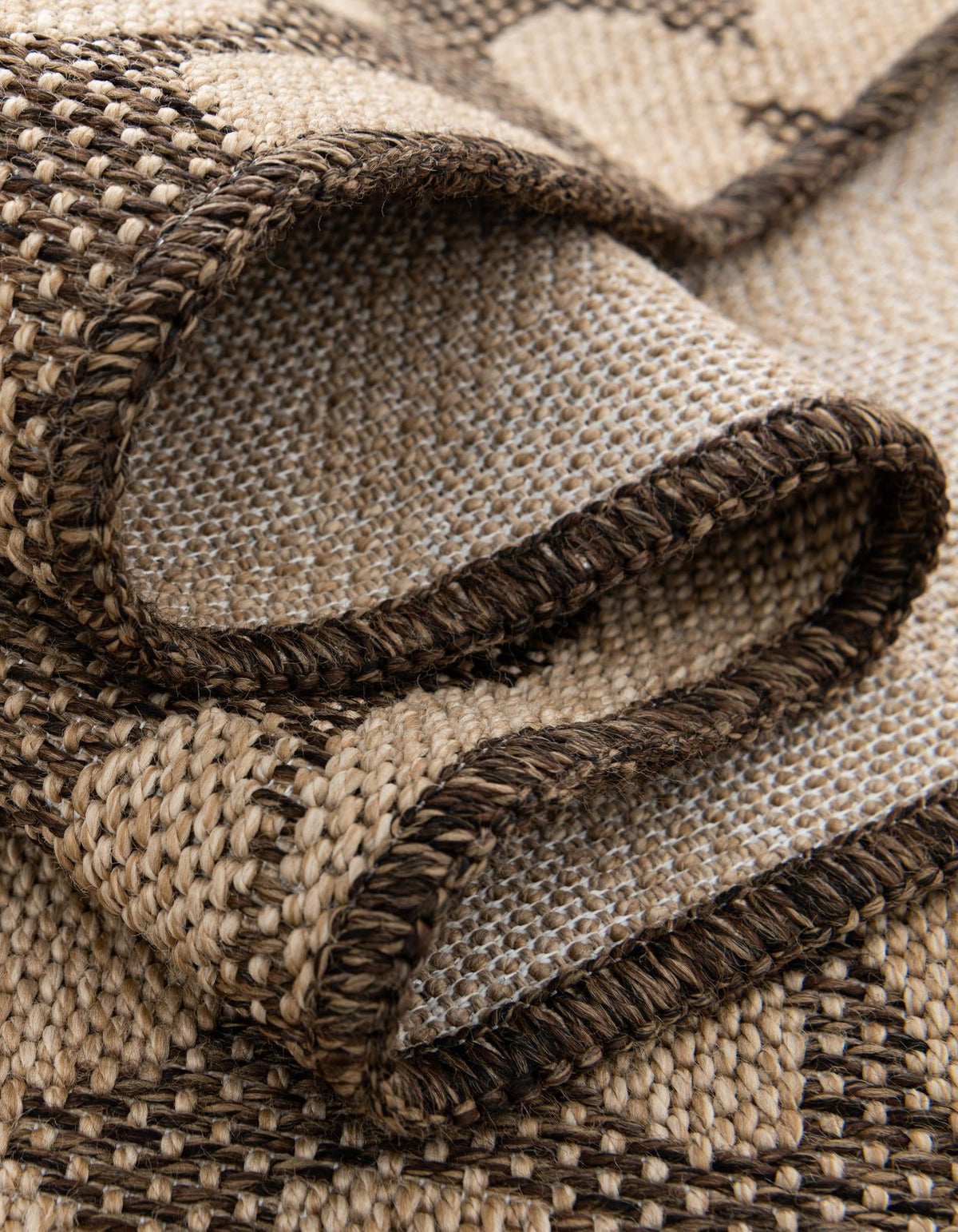 Sahara Sands Collection Area Rug -  Buto Rectangle Brown  lifestyle 23