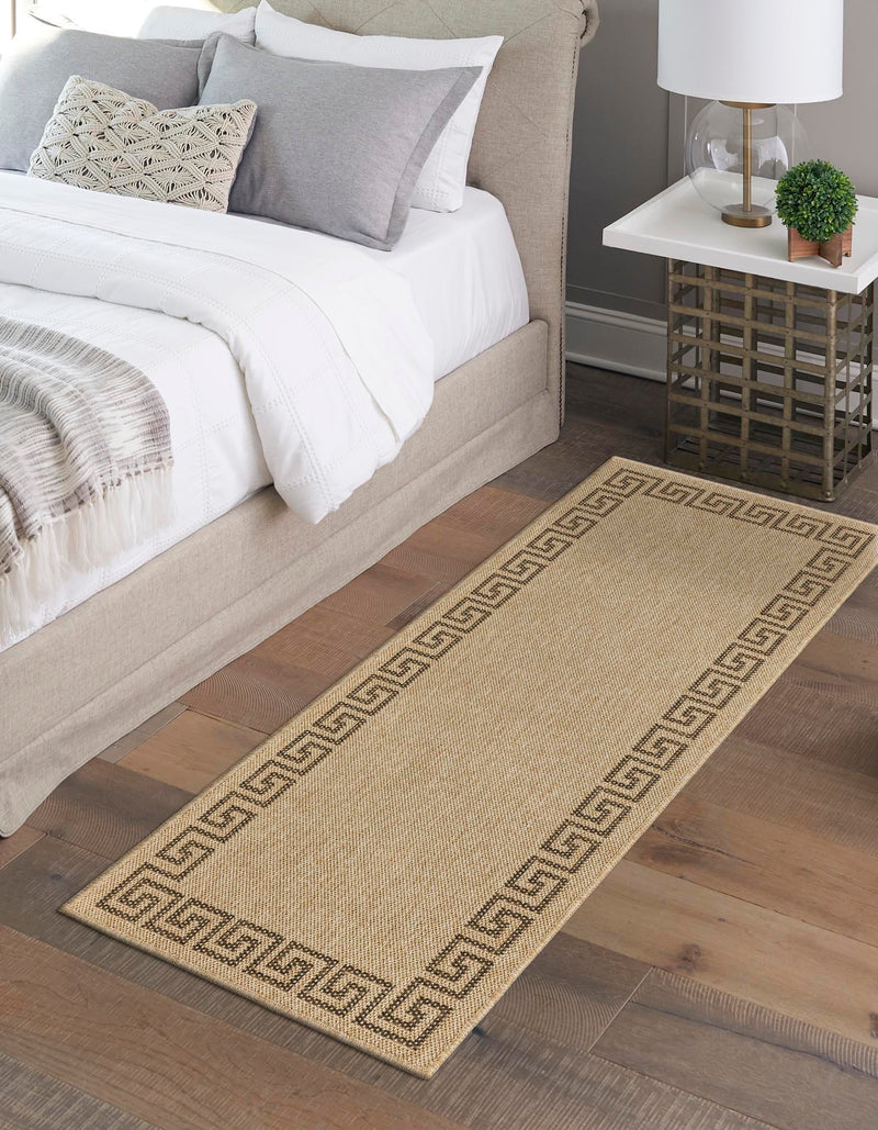 Sahara Sands Collection Area Rug -  Elephantine Runner Natural  lifestyle 36