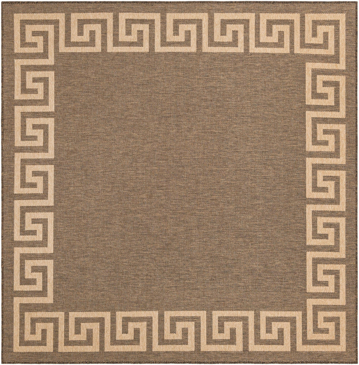 Sahara Sands Collection Area Rug -  Elephantine Square Brown  lifestyle 32