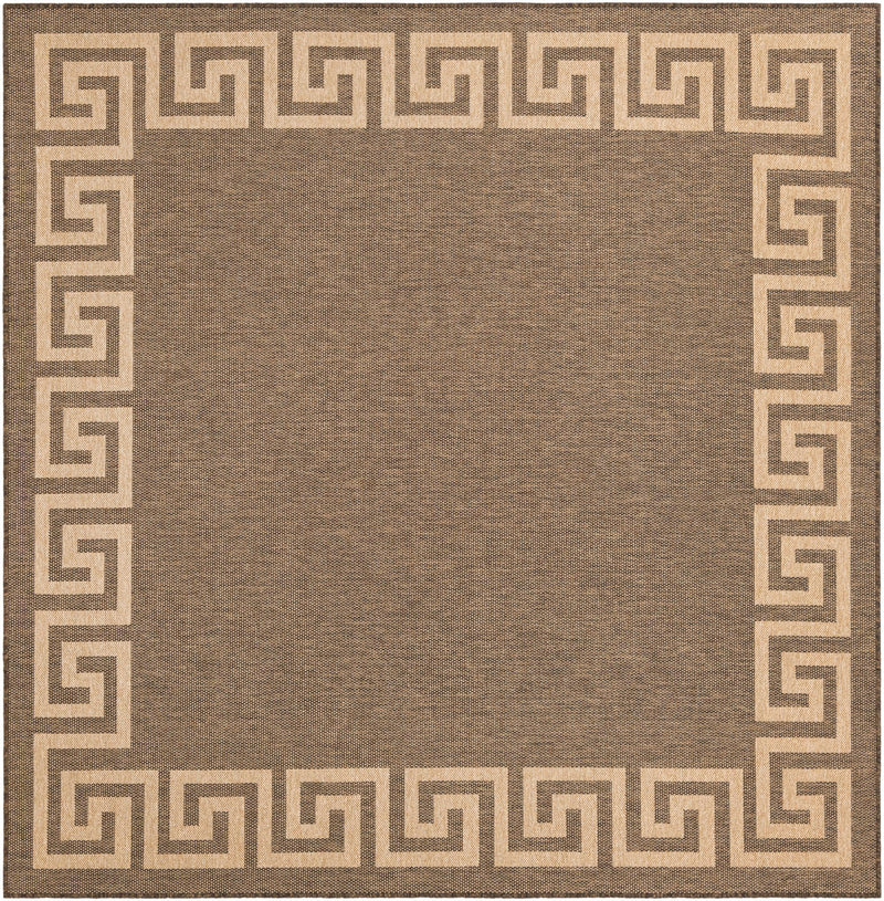 Sahara Sands Collection Area Rug -  Elephantine Square Brown  lifestyle 32