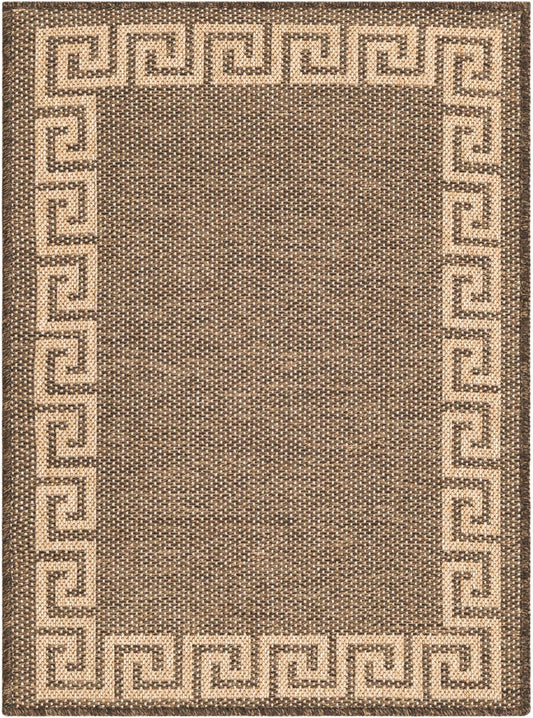 Sahara Sands Collection Area Rug -  Elephantine Rectangle Brown Main