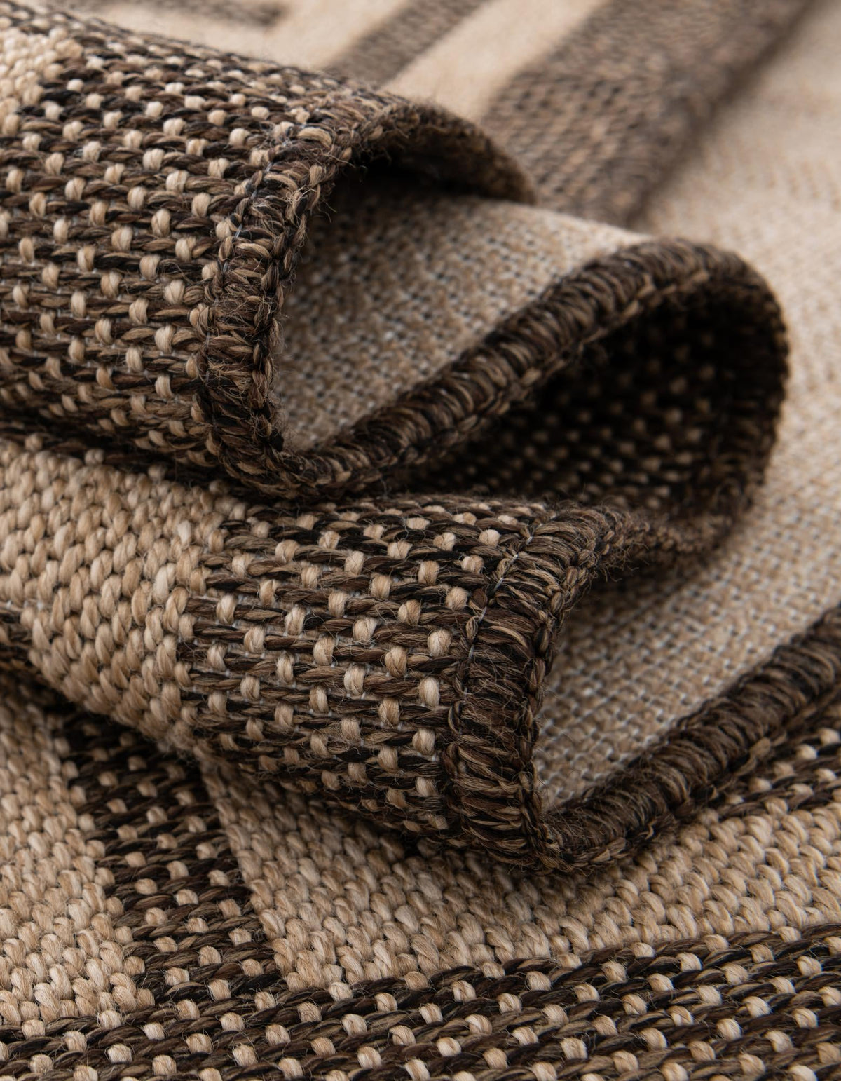 Sahara Sands Collection Area Rug -  Elephantine Rectangle Brown  lifestyle 23