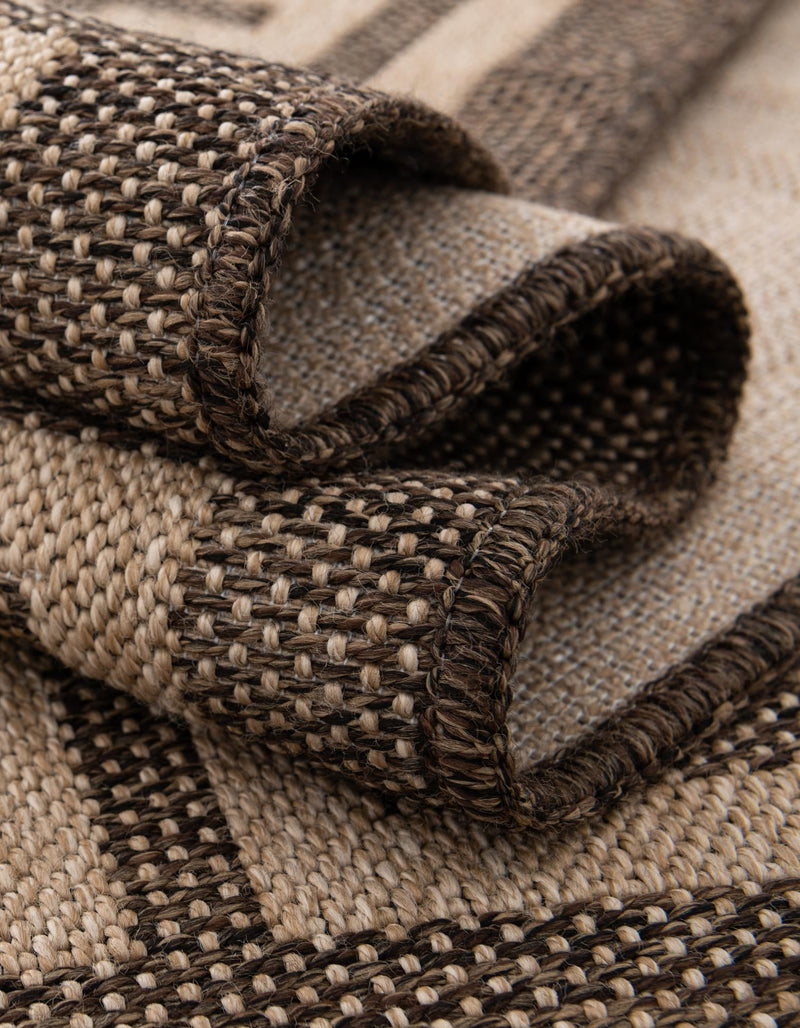 Sahara Sands Collection Area Rug -  Elephantine Rectangle Brown  lifestyle 23