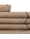 Sahara Sands Collection Area Rug -  Faiyum Rectangle Natural  lifestyle 25