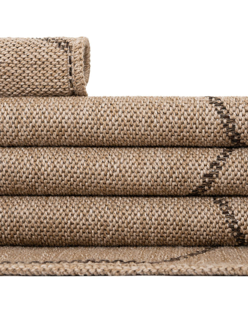 Sahara Sands Collection Area Rug -  Faiyum Rectangle Natural  lifestyle 25
