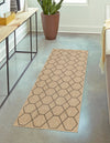 Sahara Sands Collection Area Rug -  Faiyum Runner Natural  lifestyle 34