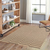 Sahara Sands Collection Area Rug -  Akhetaten Rectangle Natural and Brown  lifestyle 14