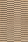 Sahara Sands Collection Area Rug -  Akhetaten Rectangle Natural and Brown  lifestyle 2