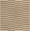 Sahara Sands Collection Area Rug -  Akhetaten Square Natural and Brown  lifestyle 17