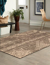 Sahara Sands Collection Area Rug -  Berenice Rectangle Natural and Brown  lifestyle 3