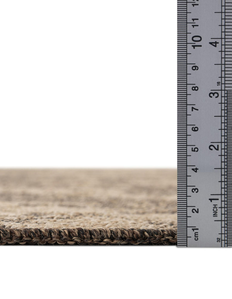 Sahara Sands Collection Area Rug -  Berenice Rectangle Natural and Brown  lifestyle 4