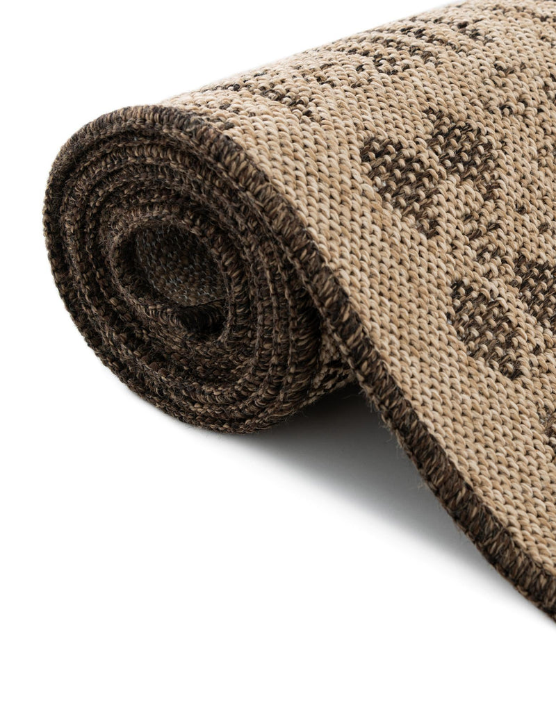 Sahara Sands Collection Area Rug -  Berenice Rectangle Natural and Brown  lifestyle 11
