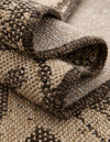 Sahara Sands Collection Area Rug -  Berenice Rectangle Natural and Brown  lifestyle 12