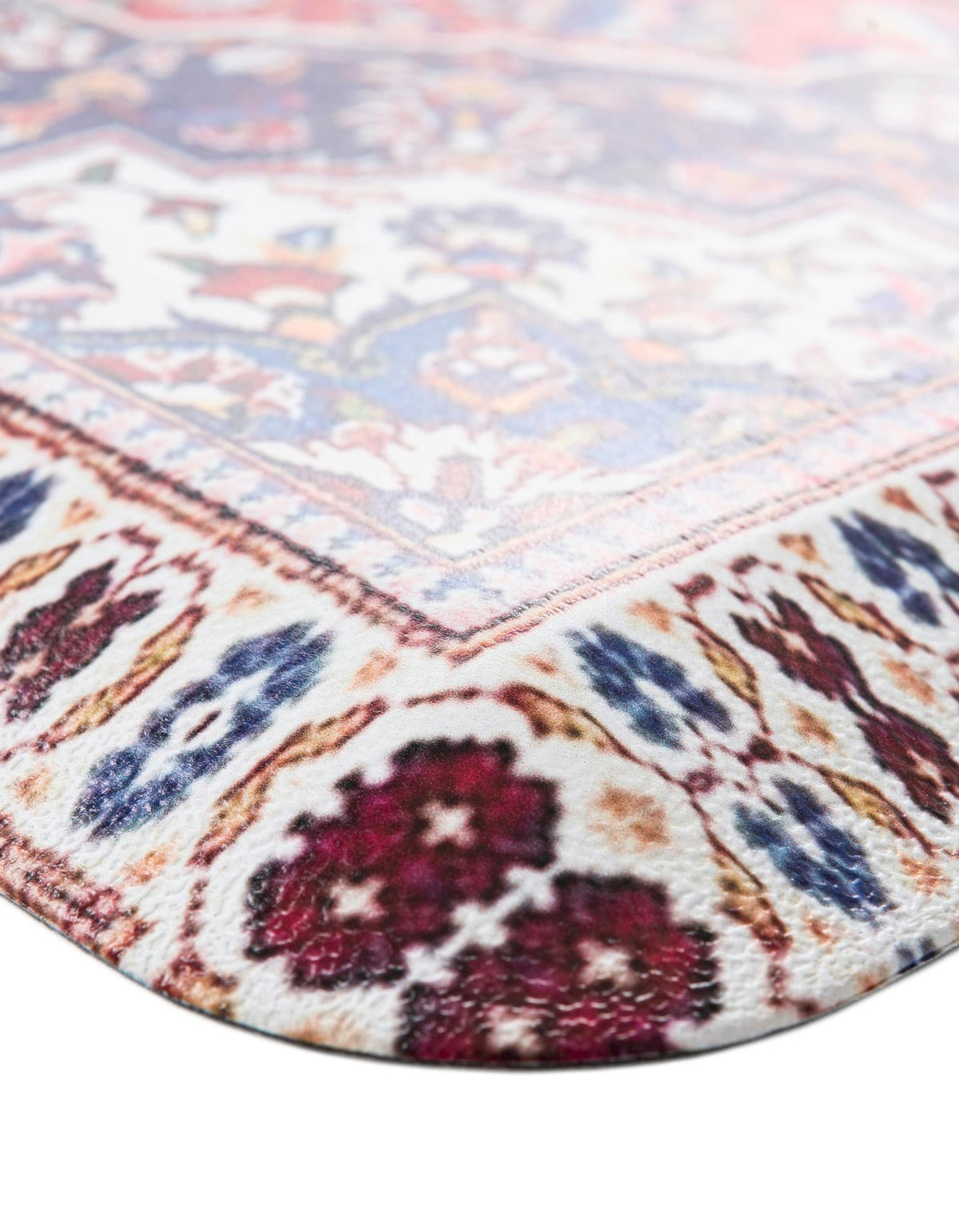 Cozy Haven Mat Collection Area Rug - Retreat Rectangle Red  lifestyle 9
