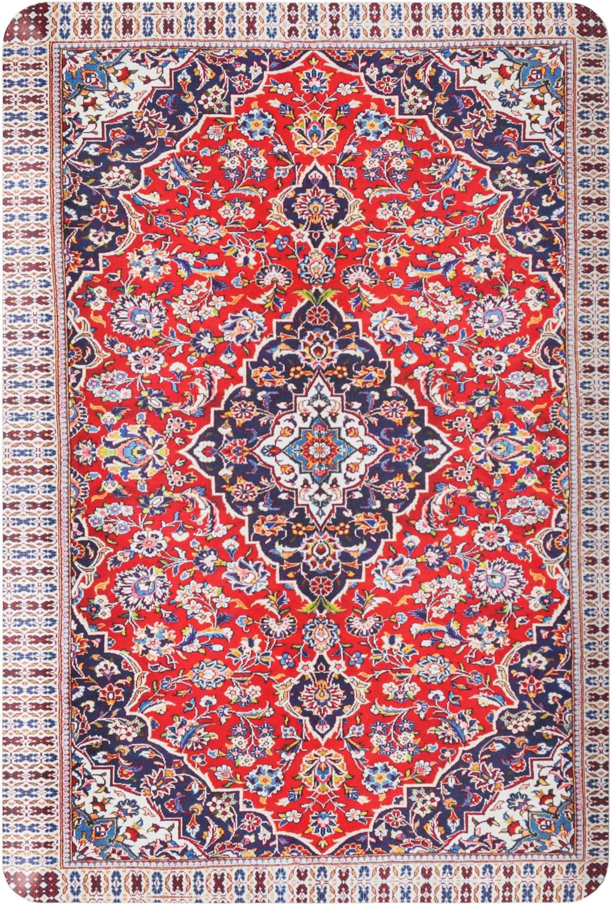 Cozy Mat Collection Area Rug - Retreat Rectangle Red  lifestyle 2