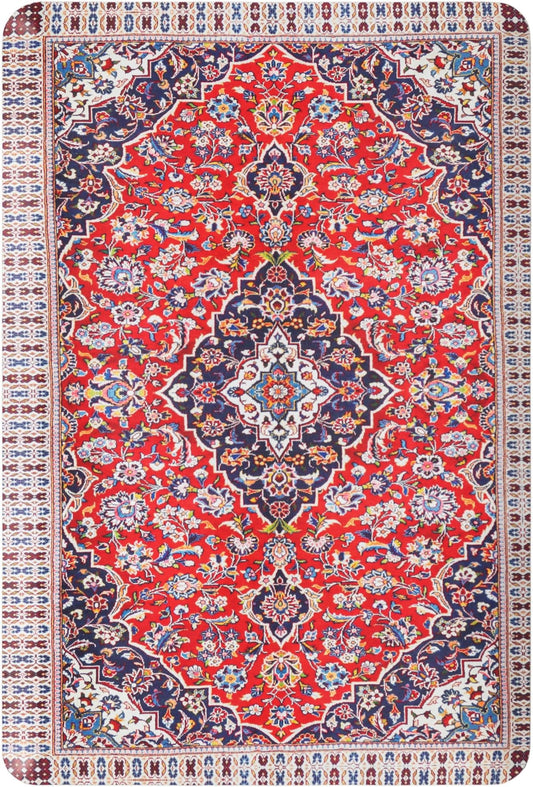 Cozy Mat Collection Area Rug - Retreat Rectangle Red  lifestyle 2