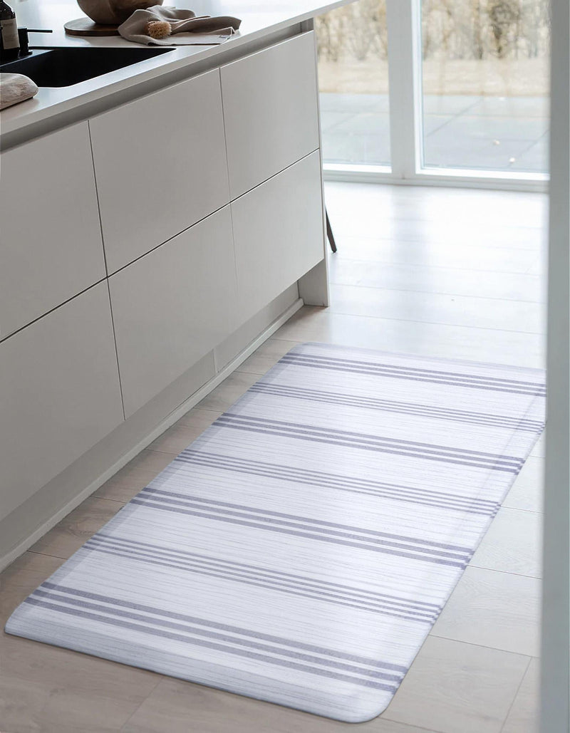 Cozy Haven Mat Collection Area Rug -  Leisure Rectangle White  lifestyle 6