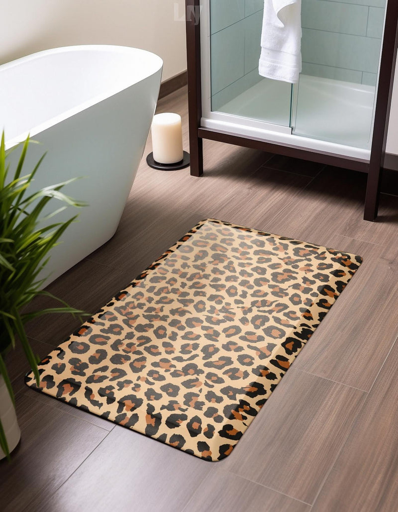Cozy Haven Mat Collection Area Rug -  Shangri-la Rectangle Beige Brown  lifestyle 9