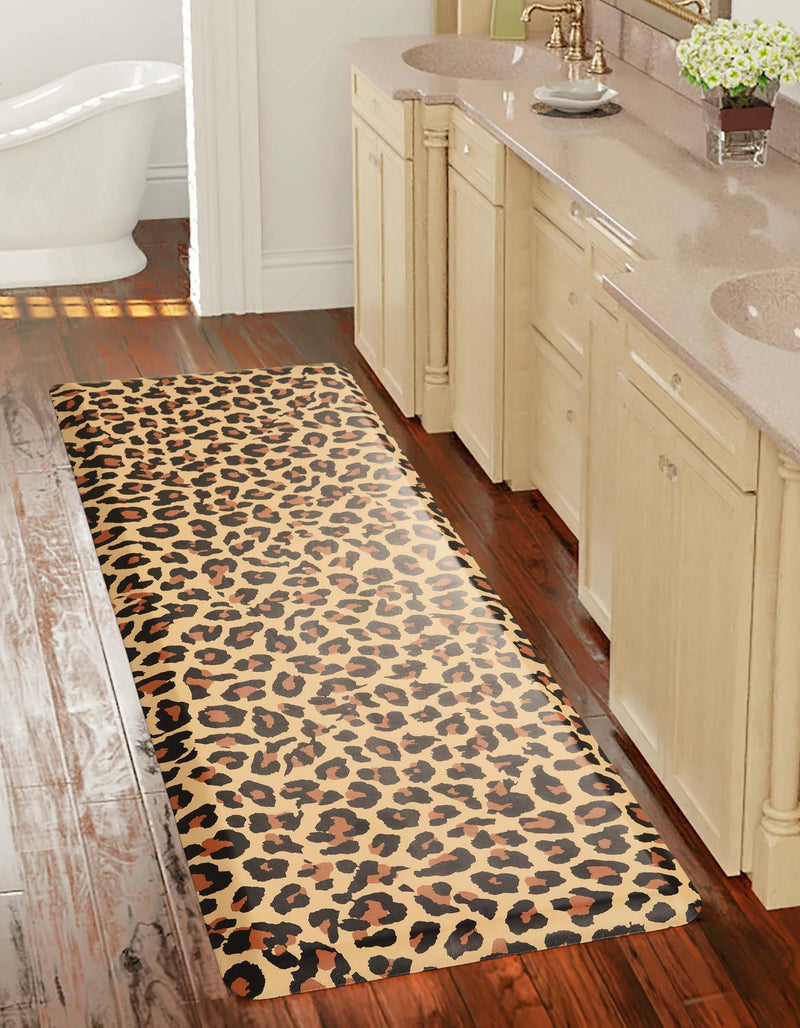Cozy Haven Mat Collection Area Rug -  Shangri-la Rectangle Beige Brown  lifestyle 2