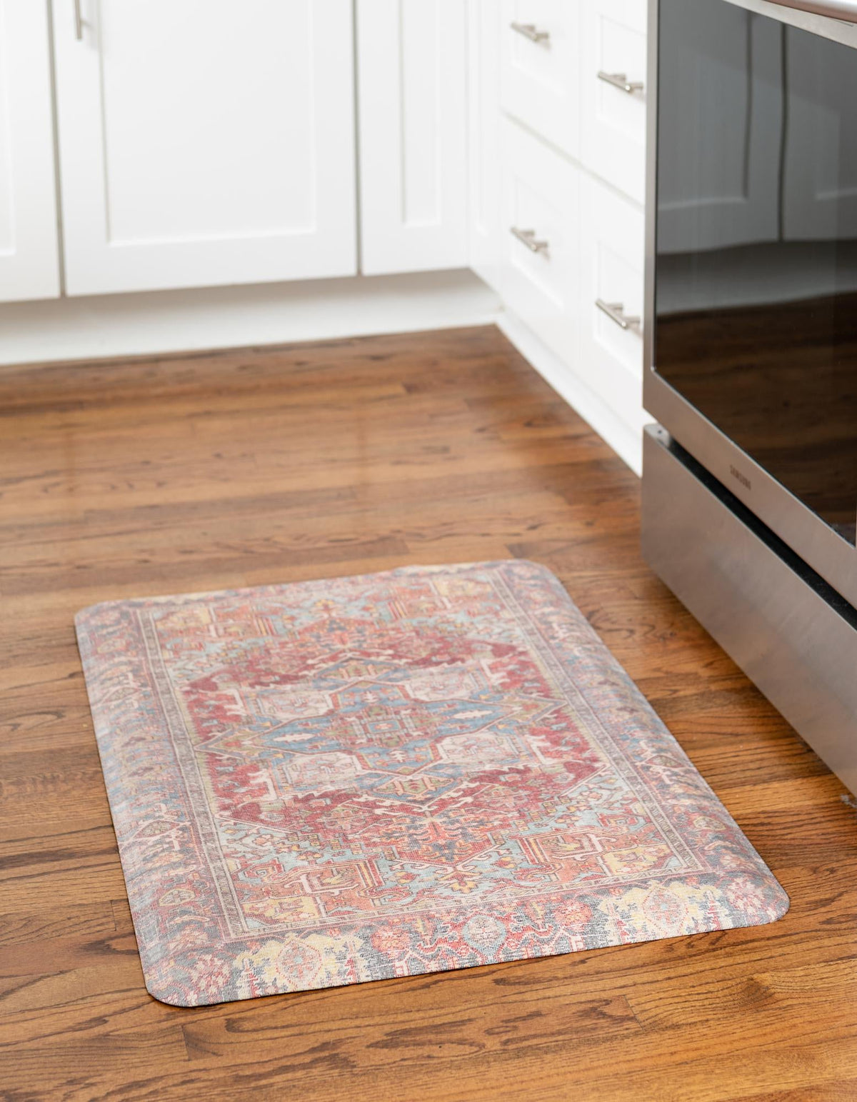 Cozy Mat Collection Area Rug -  Utopia Rectangle Antique Red  lifestyle 13
