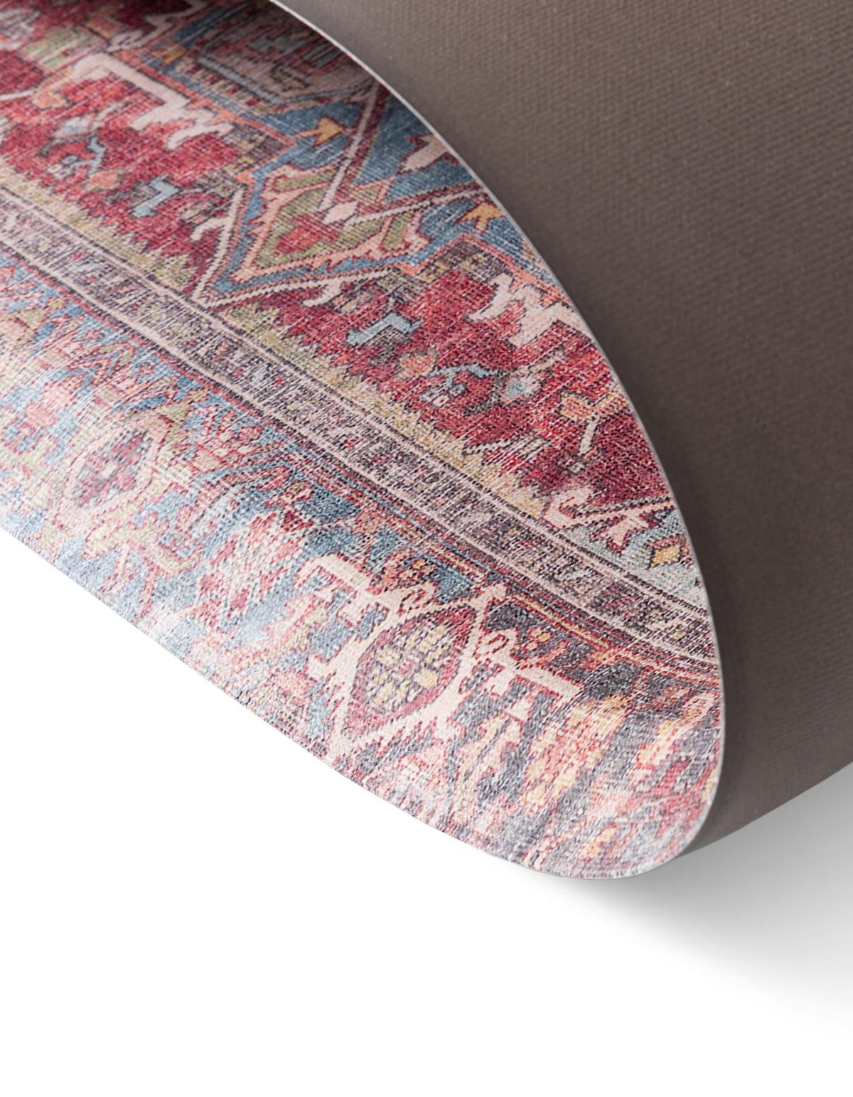 Cozy Mat Collection Area Rug -  Utopia Rectangle Antique Red  lifestyle 32
