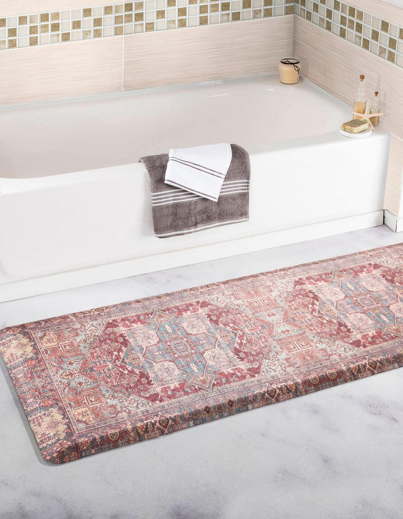 Cozy Mat Collection Area Rug -  Utopia Rectangle Antique Red  lifestyle 14
