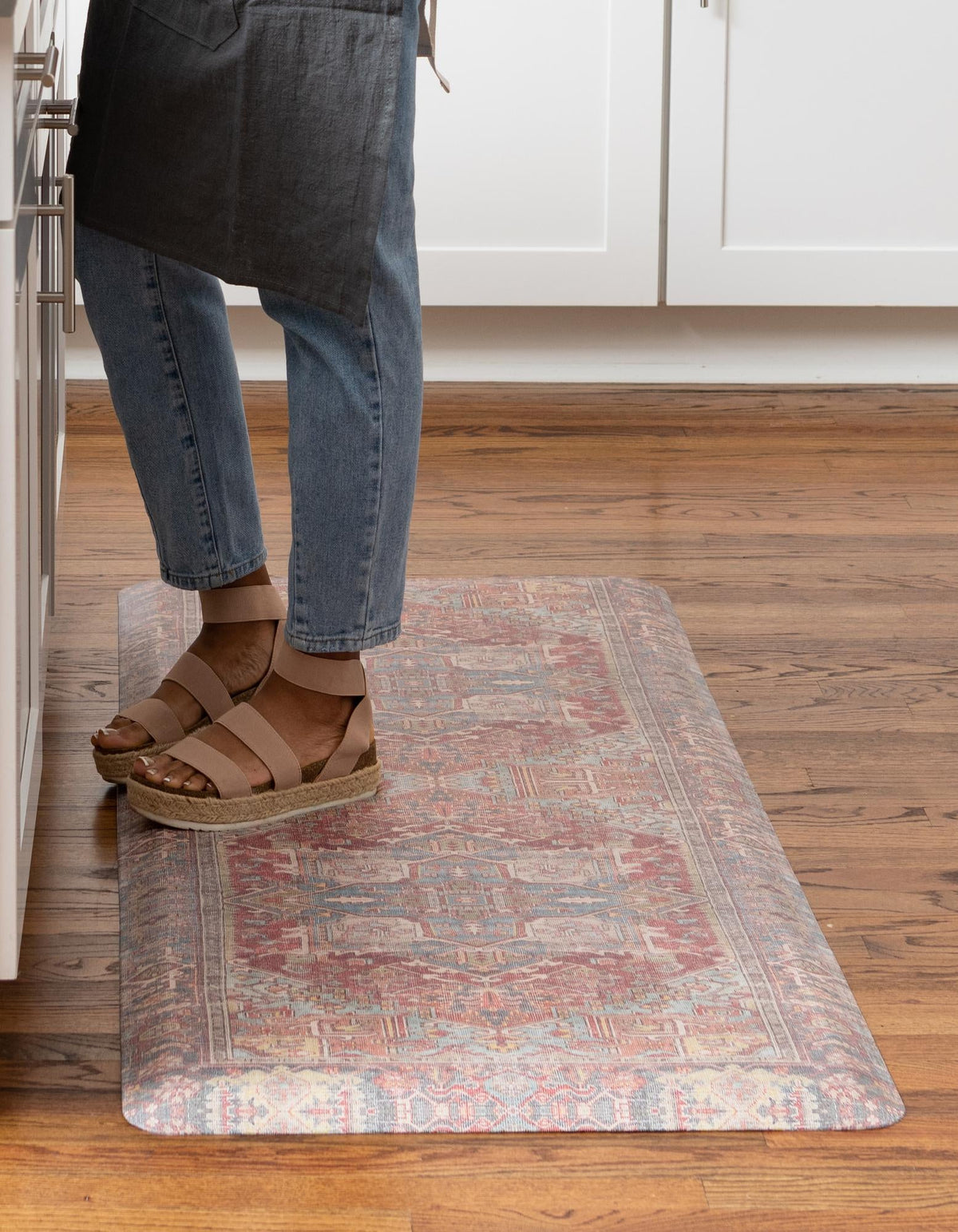 Cozy Mat Collection Area Rug -  Utopia Rectangle Antique Red  lifestyle 25