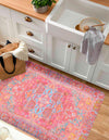 Cozy Haven Mat Collection Area Rug -  Utopia Rectangle Pink  lifestyle 7