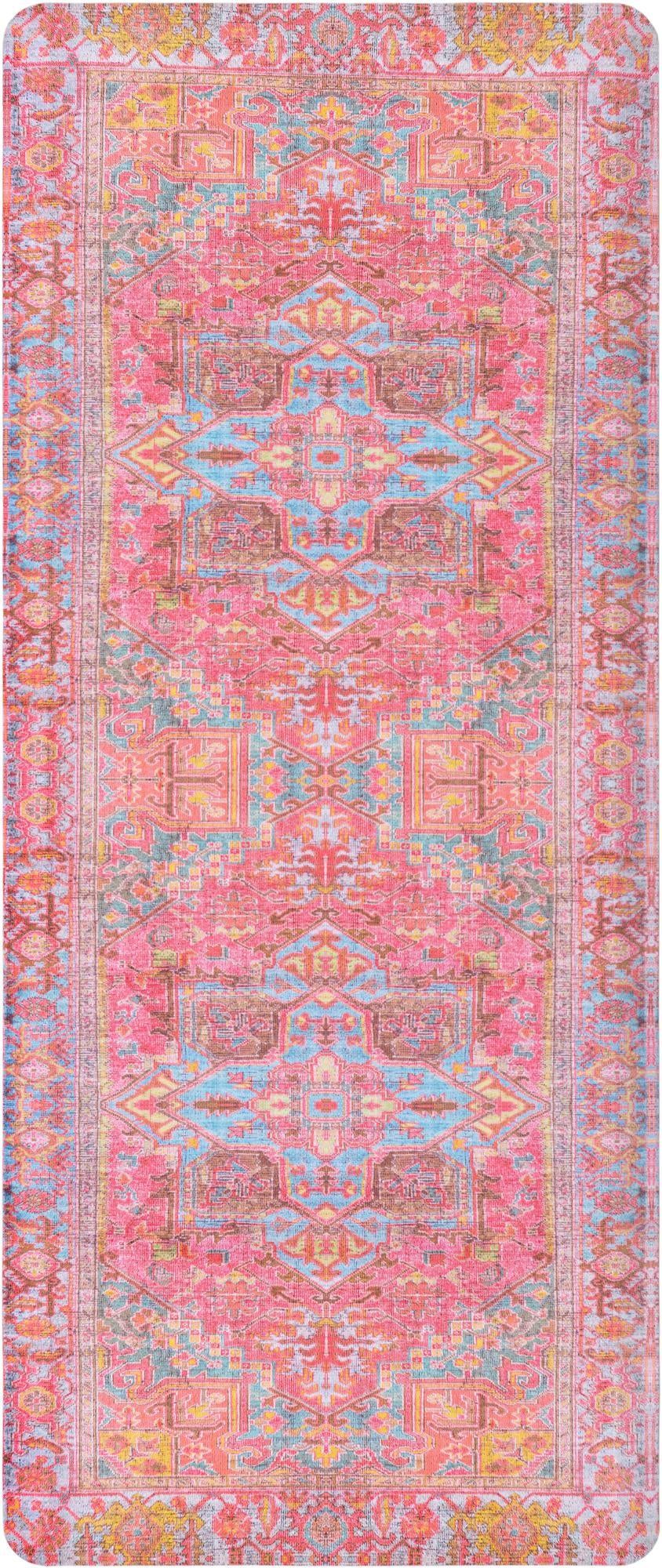 Cozy Haven Mat Collection Area Rug -  Utopia Rectangle Pink Main