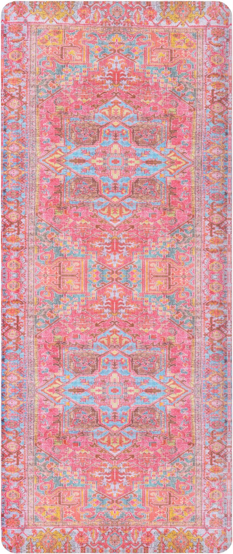 Cozy Haven Mat Collection Area Rug -  Utopia Rectangle Pink Main