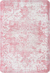 Cozy Mat Collection Area Rug -  Zion Rectangle Rose Pink  lifestyle 3