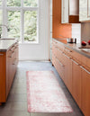 Cozy Haven Mat Collection Area Rug -  Zion Rectangle Rose Pink  lifestyle 9