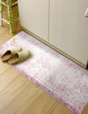 Cozy Haven Mat Collection Area Rug -  Zion Rectangle Rose Pink  lifestyle 11