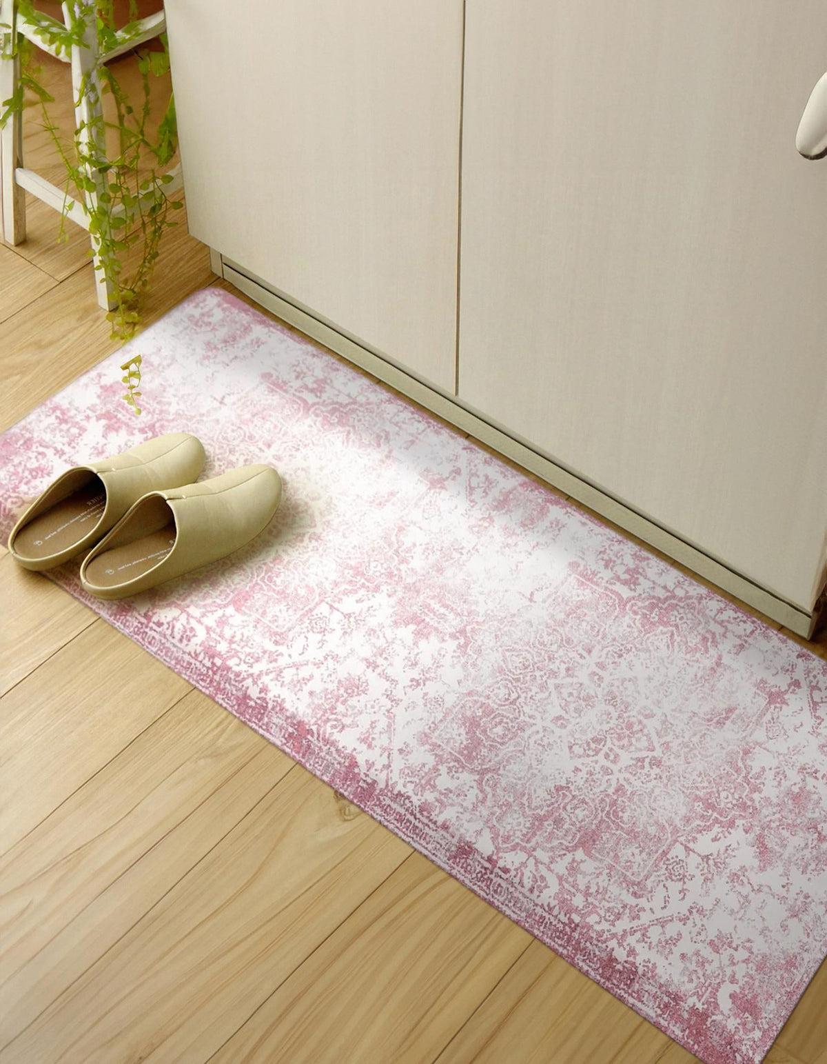 Cozy Haven Mat Collection Area Rug -  Zion Rectangle Rose Pink  lifestyle 11