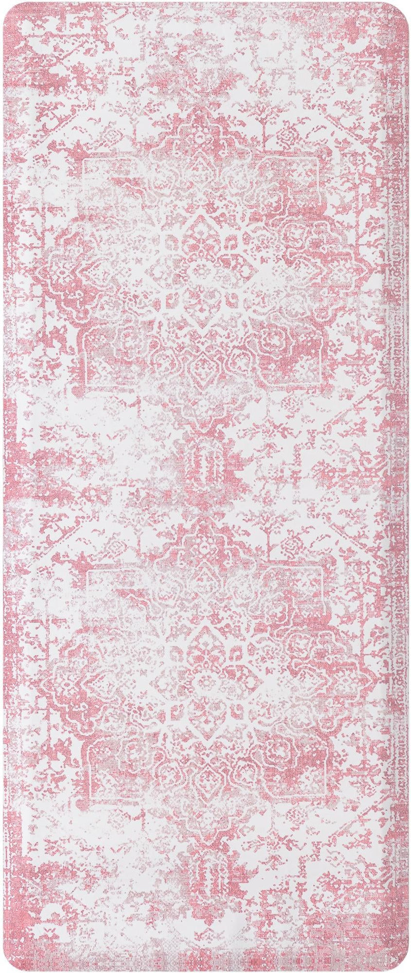 Cozy Haven Mat Collection Area Rug -  Zion Rectangle Rose Pink  lifestyle 2