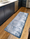 Cozy Mat Collection Area Rug -  Zion Rectangle Blue  lifestyle 8