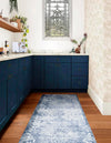 Cozy Mat Collection Area Rug -  Zion Rectangle Blue  lifestyle 15