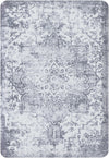 Cozy Haven Mat Collection Area Rug -  Zion Rectangle Gray Main