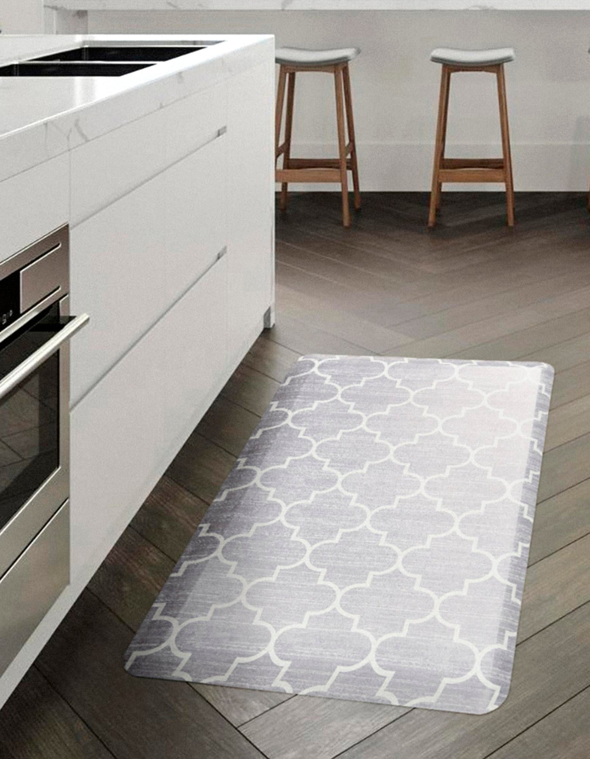 Cozy Mat Collection Area Rug -  Bliss Rectangle Gray  lifestyle 5