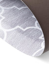 Cozy Mat Collection Area Rug -  Bliss Rectangle Gray  lifestyle 60