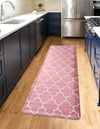 Cozy Haven Mat Collection Area Rug -  Bliss Rectangle Rose Pink  lifestyle 11