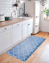 Cozy Mat Collection Area Rug -  Bliss Rectangle Blue  lifestyle 24