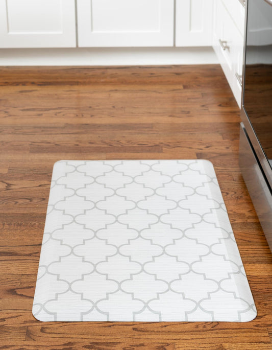 Cozy Mat Collection Area Rug -  Bliss Rectangle white Gray Main