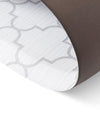 Cozy Mat Collection Area Rug -  Bliss Rectangle white Gray  lifestyle 63
