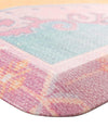 Cozy Haven Mat Collection Area Rug -  Elysium Rectangle Sunburst Yellow and Pink  lifestyle 11