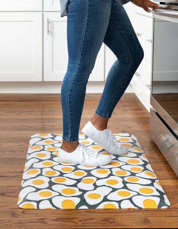 Cozy Haven Mat Collection Area Rug -  Nirvana Rectangle Black and White  lifestyle 4